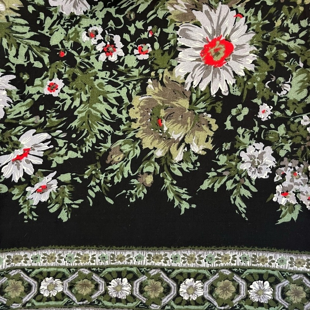 Vintage Floral Palazzo Pants - Picture 9 of 13